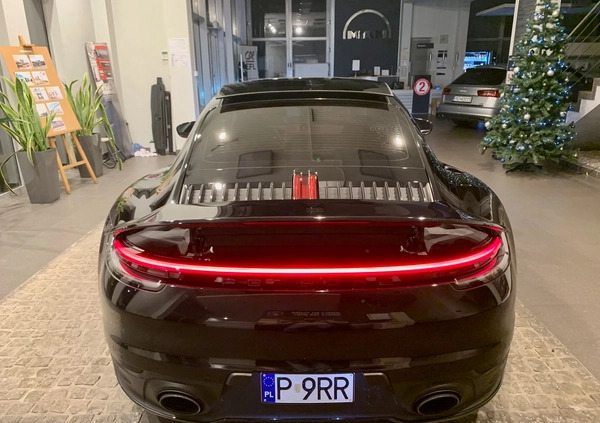 Porsche 911 cena 599000 przebieg: 10000, rok produkcji 2021 z Byczyna małe 596